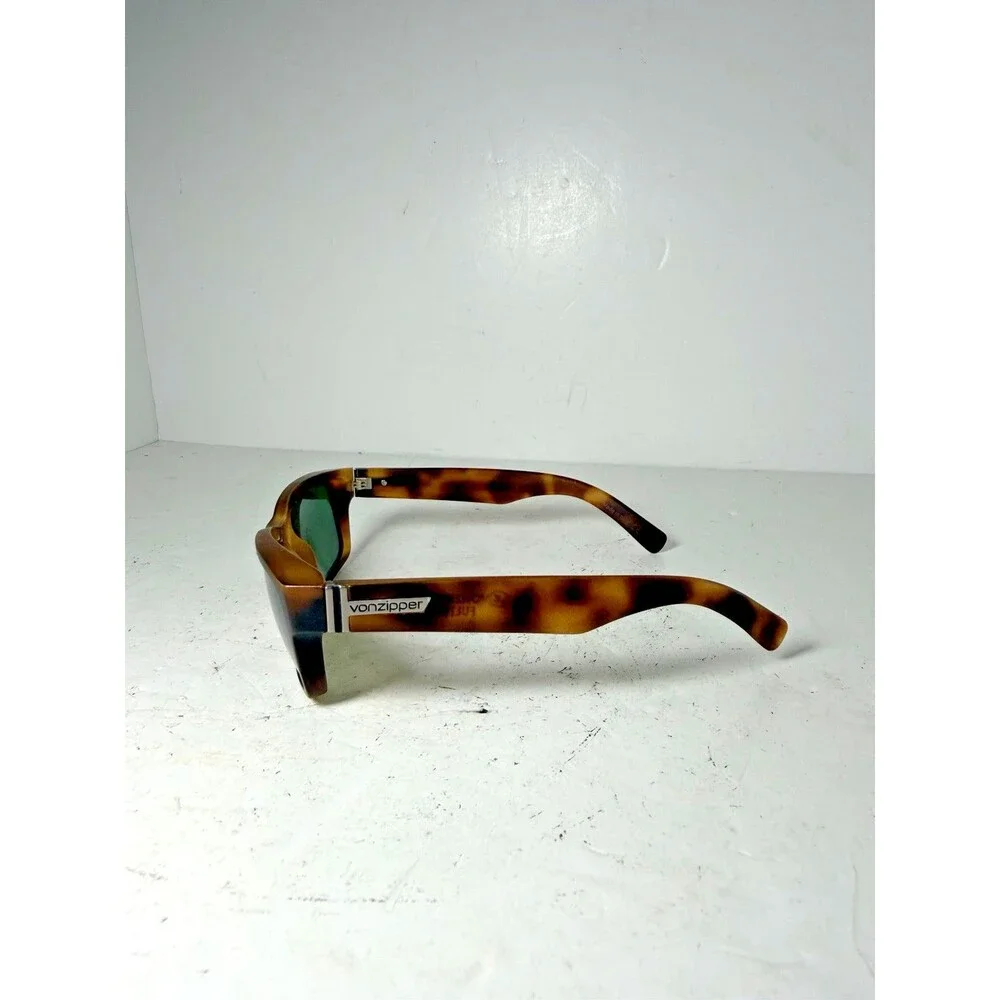 VonZipper Fulton Sunglasses Polarized Tortoise Shell Matte Brown Italy